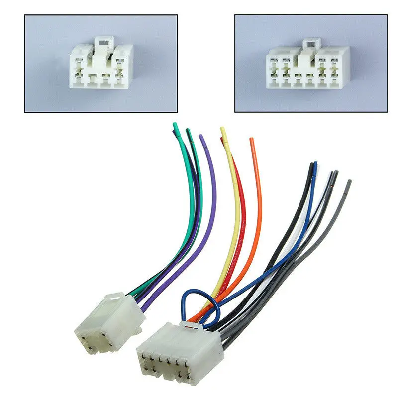 Plug Stereo Wire Connector Car For Toyota Wiring Harness Radio CD Player 16pin ABS Plastic High Quality