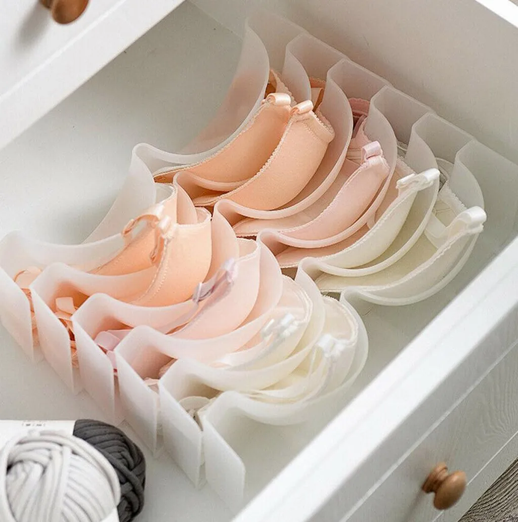 Underwear Organizer Bra Organizer Drawer Divider Storage Case Bra Box Closet Storage Box Underwear storage case Holder rack