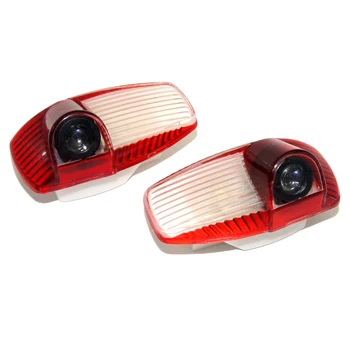 

2Pcs Car Door Courtesy Lamp For Porsche Panamera 970 Boxster Cayman 986 987 911 997 Entry LED Welcome Light Projector