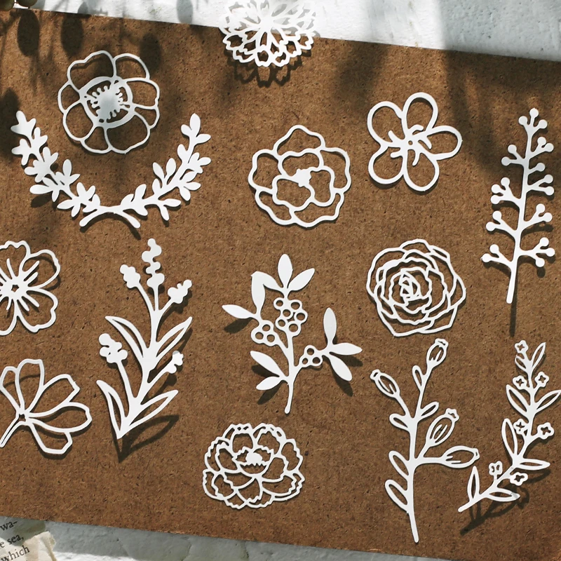 

Eastshape Modern Style Hollow Lace Trimming Paper for Creative Greeting Card Diary DIY Decorative Base Paper Value Pack 2019 New