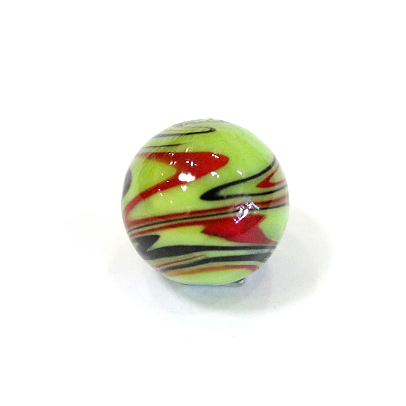 Handmade 25mm Colorful Murano Glass Marbles for Home Decor and Kids' Play
