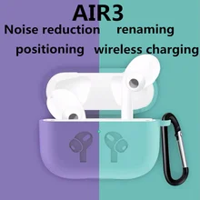 Новинка Air Pro 3 Tws беспроводные наушники-вкладыши Bluetooth GPRS шумоподавление Bluetooth гарнитура зарядное устройство для iPhone 7 8 11 Plus