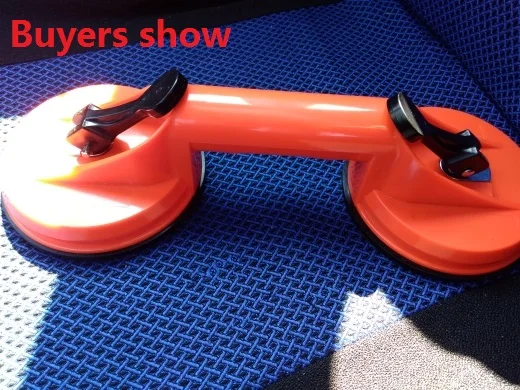 Car Truck Dent Remover Sucker Double Cups Glass Tile Suction Plate Strong Bearing Puller Opening Pry Suction Cup