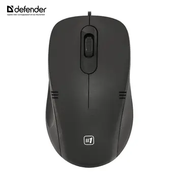 

Mouse Defender 52930 Gaming mouse Wireless gaming mouse computer peripherals Office Computer Peripherals Mice Keyboards Mouse Wired USB