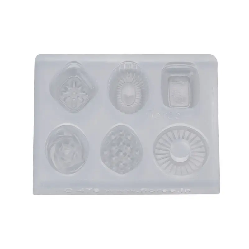 

Mini Candy Pendant DIY Keychain Earrings Mold Resin Casing Jewelry Making Tools B95F