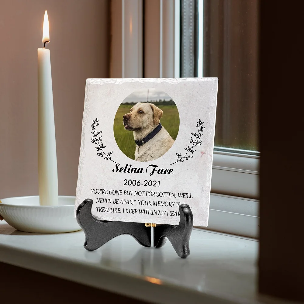 Photo Keepsake Memory for Dogs Doggie Memorial