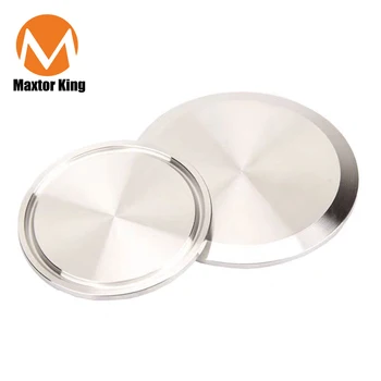 

MK 1“ 2” 3“ 4” 6" Tri Clamp SUS 304 Stainless Sanitary Tri-Clamp TC Blind Cover End Cap Home Brew Wine Ferrule OD 25.4mm-145mm
