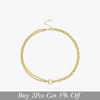 ENFASHION Link Chain Choker Necklace Women Gold Color Stainless Steel Necklaces 2022 Friends Gifts Fashion Jewelry Collier P3070 ► Photo 2/6