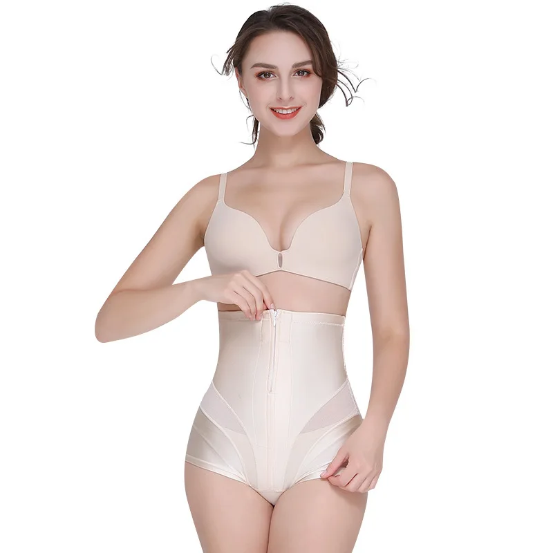 

2020 Waist Trainer body shaper shapewear women shapers Zipper Slimming underwear butt lifter with tummy control Slimming pants
