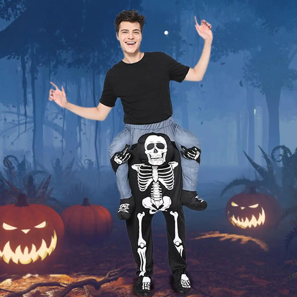 Костюм «скелет» магические брюки COS вечерние сценический костюм на Хэллоуин
