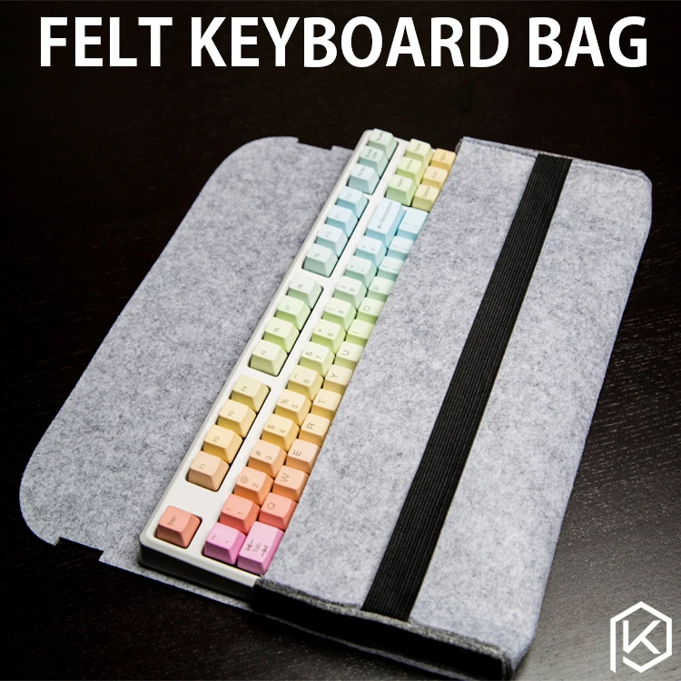 Mala de Feltro Macia do Teclado para Planck Preonic Gh60 Xd64 Tada68 87 104 Va68 K65 K70 K95 3000 3494