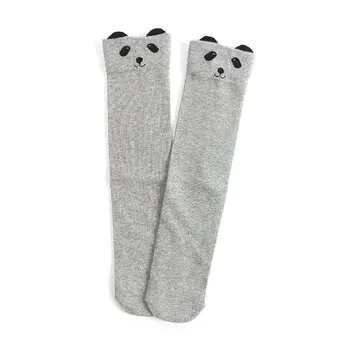 

Children Girls Socks Spring Autumn Cotton 3D Printing High Knee Socks Cartoon Kawaii Animal Bear Dancing Socks Toddlers Kids Hot