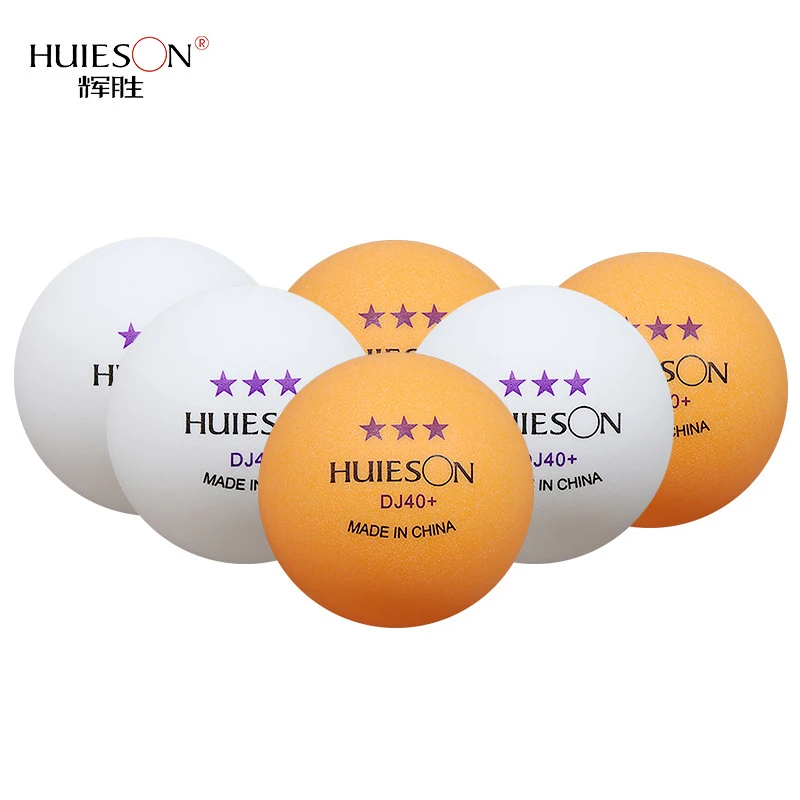 3-Star Professional DJ40+ New Material 2.8g Table Tennis Ping Pong Ball White Orange Amateur Advanced Training