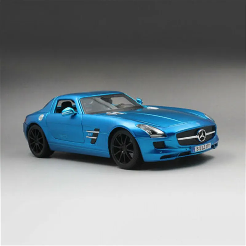 

1:18 Mercedes-Benz SLS AMG Metal Luxury Vehicle Diecast Pull Back Cars Model Toy Collection Xmas Gift