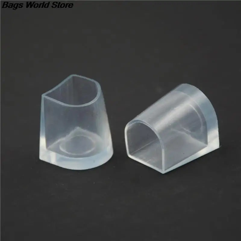2pcs High Heel Protectors Latin Stiletto Dancing Covers Heel Stoppers Antislip Silicone High Heeler for Wedding Shoes 3Sizes