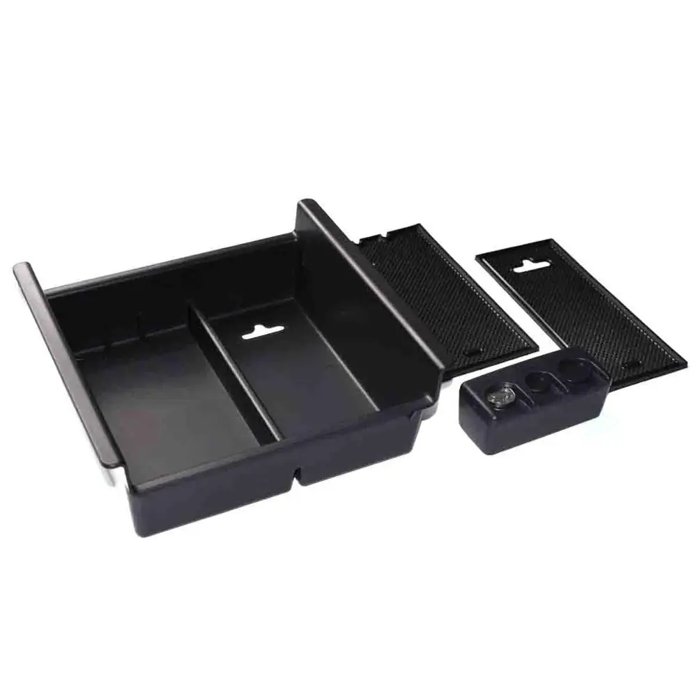Armrest Secondary Glove Box For Toyota 4Runner 2010- Center Console Organizer Tray- 4Runner Stowing Tidying Accessories