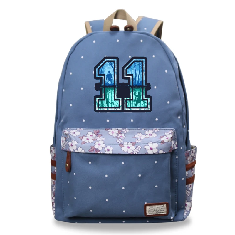 G3 Mochila Stranger Things 8-14 Аниме Рюкзак Tassen Sac Dos Цветочный рюкзак трав плечак ноутбук школьные сумки для девочек-подростков - Цвет: G3