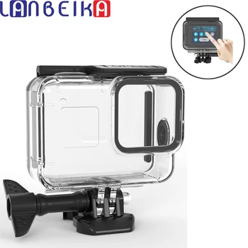 

LANBEIKA 40M Waterproof Case Touch Screen Underwater Diving Protective Cover Housing Mount For Go Pro Hero 8 Black Accessories