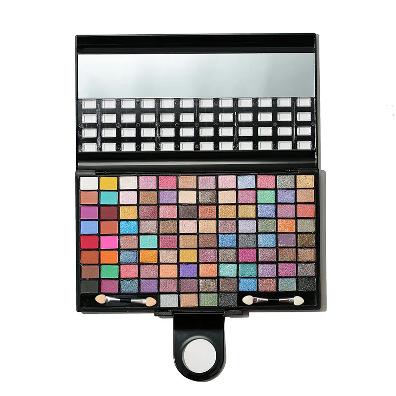 100 Colors Eyeshadow Powder Palette Makeup Collection Kit Cosmetics LDO99