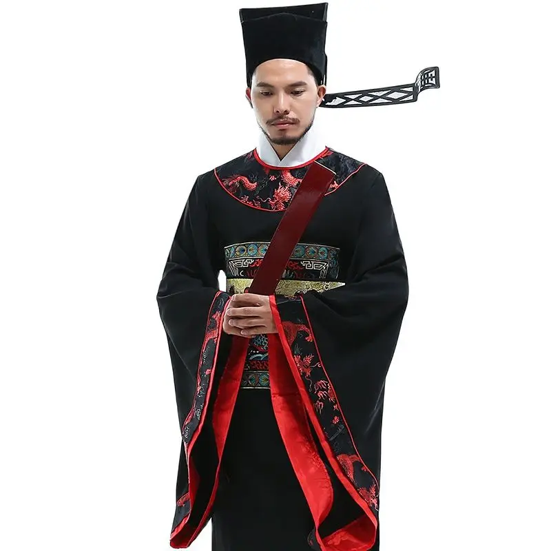 Hanfu мужской костюм для косплея китайское традиционное платье древняя Песня