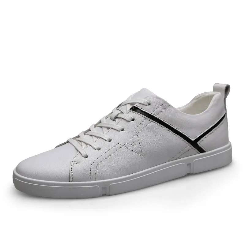 

Youki Mens Leather Shoes 2019 Man's Shoe Genuine Leather Designer Male Walking Footwear Fashion Leisure Shoe
