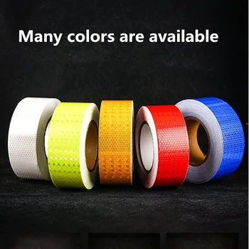 

5cm*300cm Car Reflective Tape Decoration Stickers for vw scirocco bmw e90 accessories clio 4 audi a3 accessories ford focus mk2