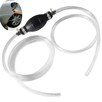 

Car Inflatable Pump for Gasoline Oil Water Fuel Diesel Manual Liquids Transfer Pump Kit With Hoses Accessories