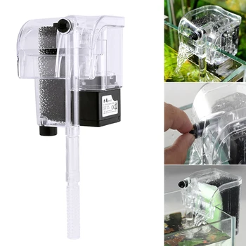 

Fish tank fish turtle tank aquarium filter Waterfall Filter filter pump oxygen pump filter aquarium accessorie US/UK/EU Plug D30