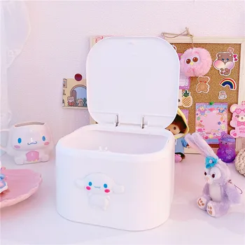 

New Cinnamoroll Plastic Storage Box First Aid Box Kit Medicine Box Holder Organizer Portable Multi-use Household Container