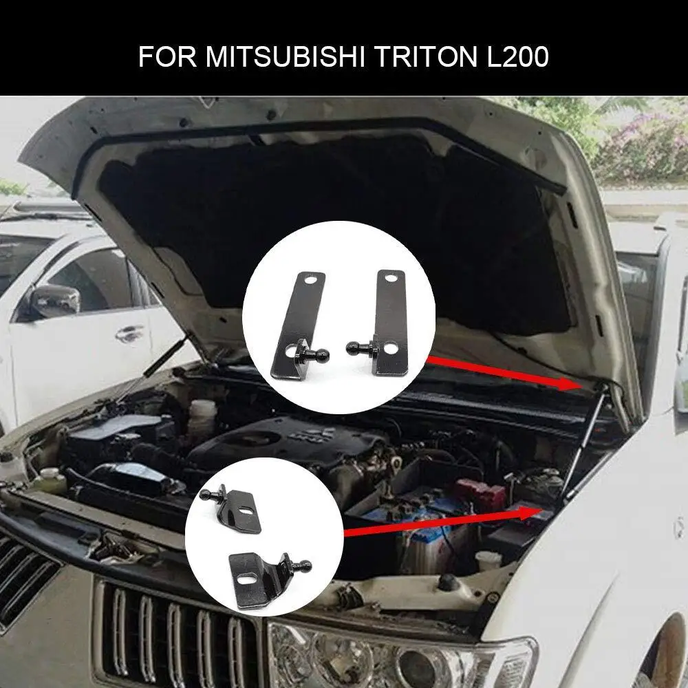 4x4 аксессуары для звукоснимателя передний капот газовые Распорки подъемная поддержка демпфер шок для Mitsubishi Triton L200 Strada Hunter 2005