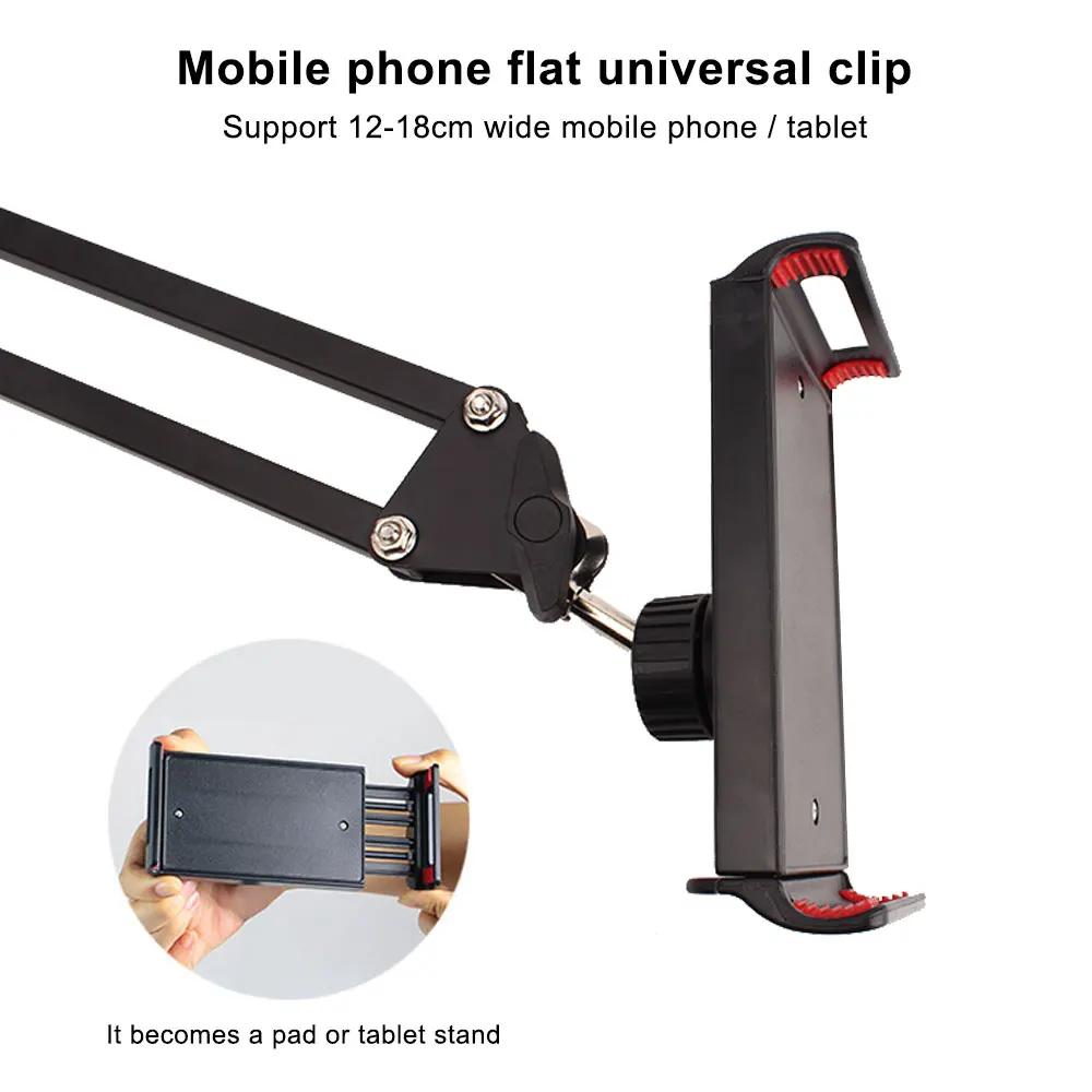 Long arm holder Tripod Table Stand Photography Adjustable With Phone Holder For Tiktok Selfie