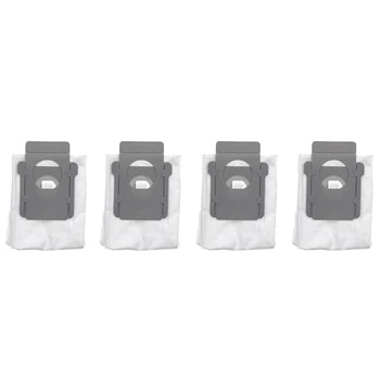 

4 Pcs Replacement for IRobot Roomba Dust Bags I7,Dirt Disposal Container,Vacuum Clean Base Automatic Dirt Disposal Bags