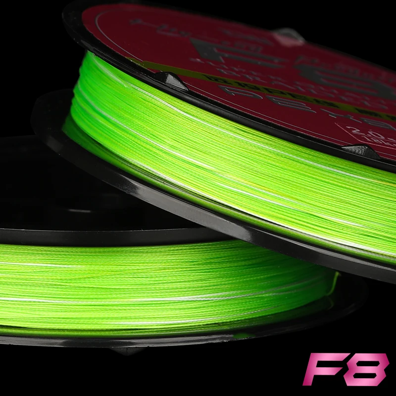 Новая плетеная рыболовная леска TSURINOYA F8 8 120 м 11 45LB мультифиламентная