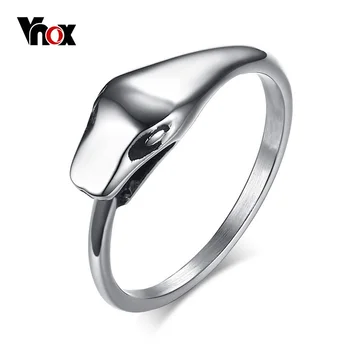 

Vnox Ouroboros Ring for Men Drop shipping Stainless Steel Vintage Self-devourer Male Church Prayer Jewelry