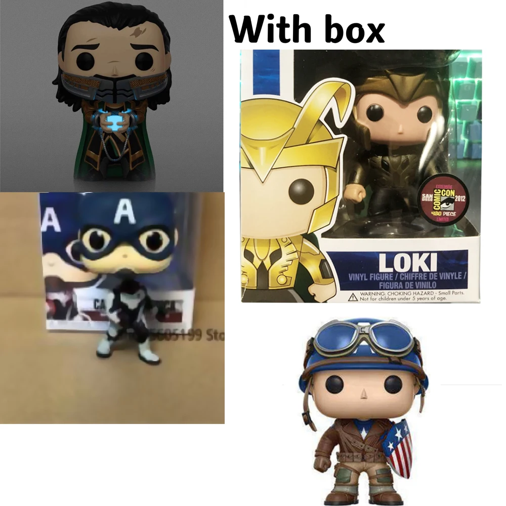 Captain America 747 LOKI светится в темноте AMERICA #219 #67 модель с коробкой Коллекционная