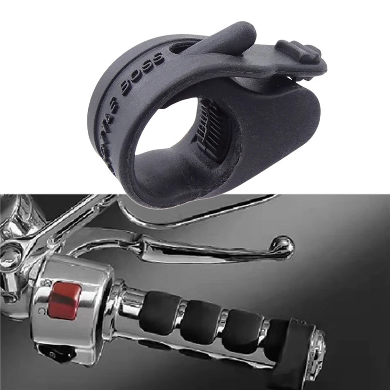 

1 Pcs Universal Cruise Control Assist Rocker Cramp Stopper Mortorcycle Rubber Hand Grip Control Assist Throttle Control