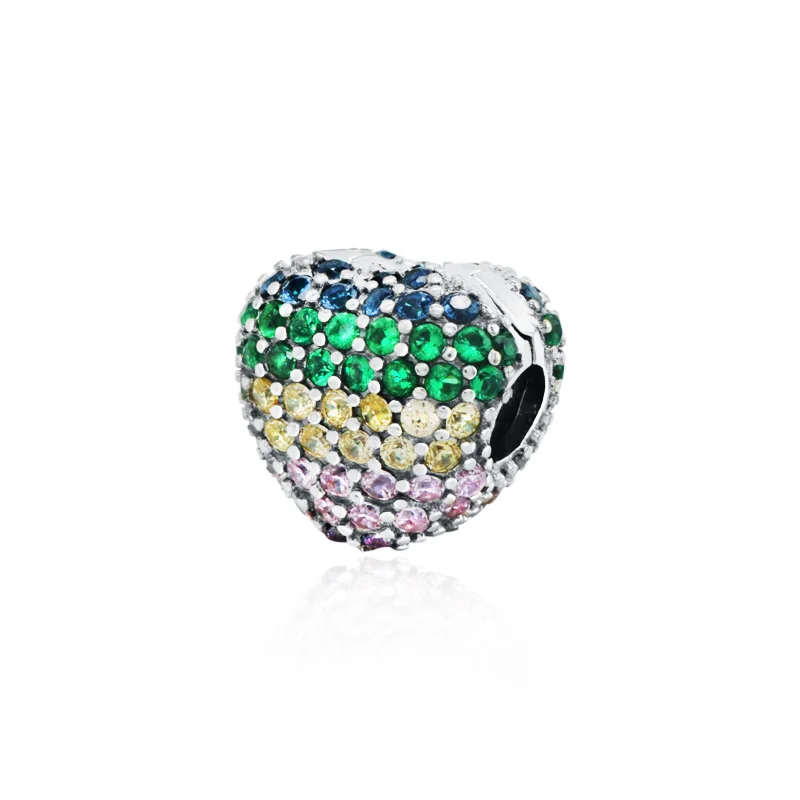 Горячая продажа подходит для оригинала Pandora Bedelarmband 925 пробы Hart Love Vlinder Berloque Zilveren