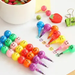 Crayon naturel Non toxique pour enfants, ensemble de dessin à l'huile Pastel, cire sûre pour l'école et le bureau, papeterie cadeau pour étudiants 