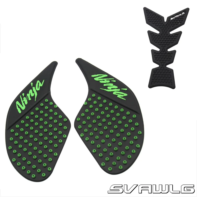 Накладка на бак мотоцикла/защитная/ручки протектор стикер/Накладка для Kawasaki Ninja 250/300 Ninja250 Ninja300 Z300 Z250 - Цвет: 4