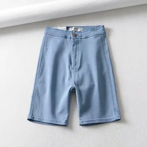 New 2020 Summer Denim Bike Shorts Women 