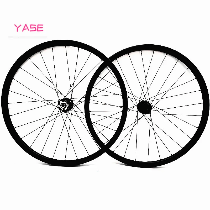 YASE Асимметричные карбоновые диски для горных велосипедов колеса 27,5 er бескамерные велосипедные колеса 40x30 мм FASTace DA201 100x9 135x9 rines ruta en carbono