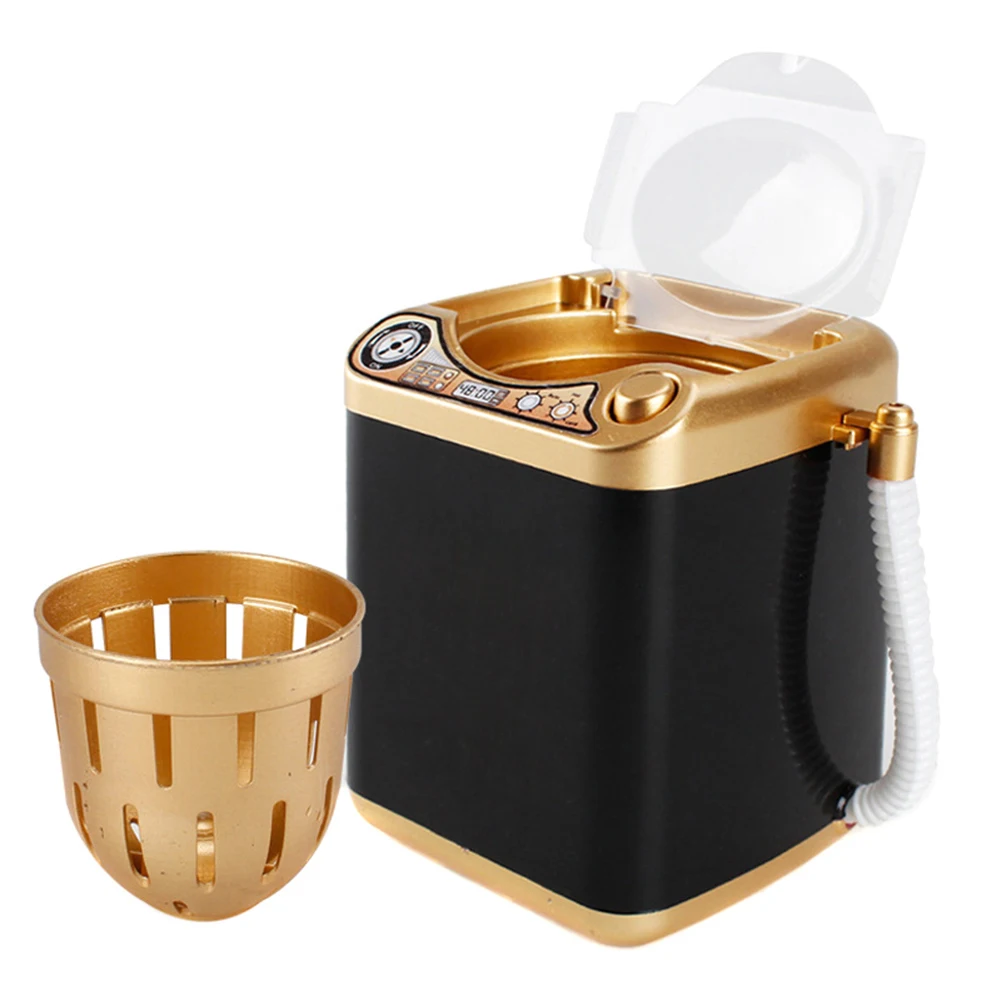  Mini Multifunction Kids Washing Machine Toy Beauty Sponge Brushes Washer EIG88