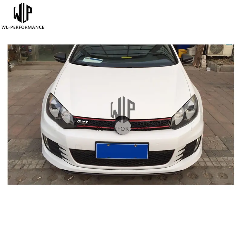 MK6 GTI автомобильный комплект кузова из углеродного волокна передний бампер для губ автомобильный комплект для Volkswagen golf 6 golf 6 GTI 13-up Автомобильный Стайлинг использование