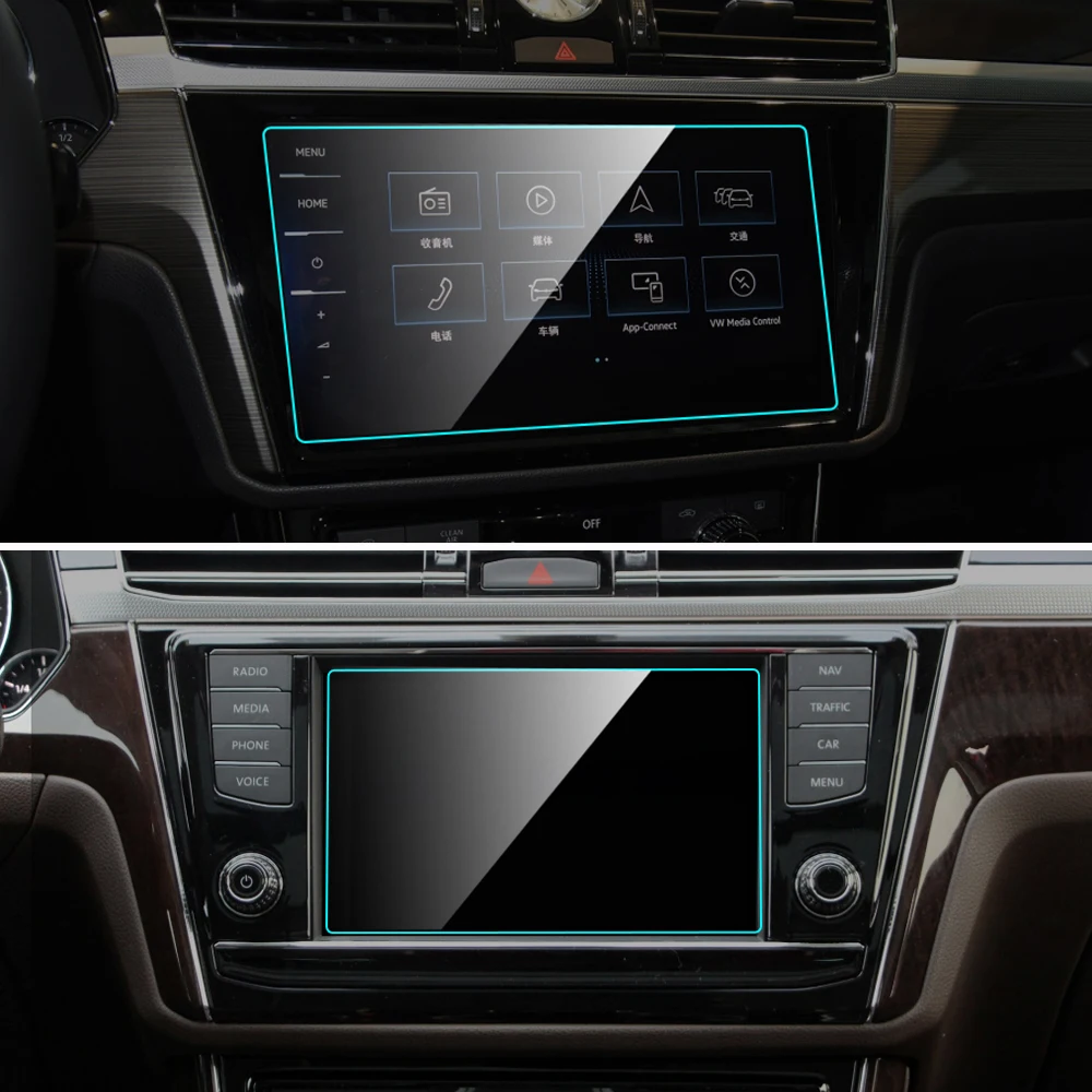 Автомобильная защита для экрана GPS навигатора Volkswagen VW PHIDEON интерьер автомобиля 9H