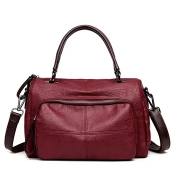 

MANHAN Fashion Women Bag Large Capacity Women Leather Handbags High Quality PU Leather Crossbody Bags for Women 2020