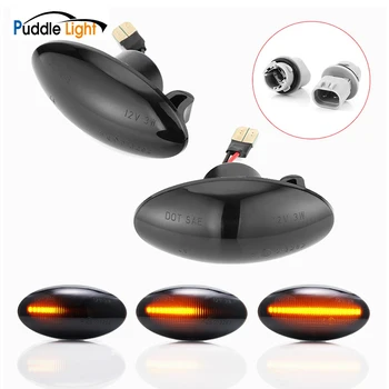 

2pcs Dynamic LED Side Marker Turn Signal Lights For Suzuki Swift Jimny Grand Vitara SX4 Indicator Amber Repeater Car Lights