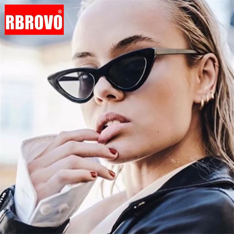 RBROVO 2019, роскошные солнцезащитные очки кошачий глаз, женские ретро очки, Женские винтажные солнцезащитные очки, фирменный дизайн Oculos De Sol