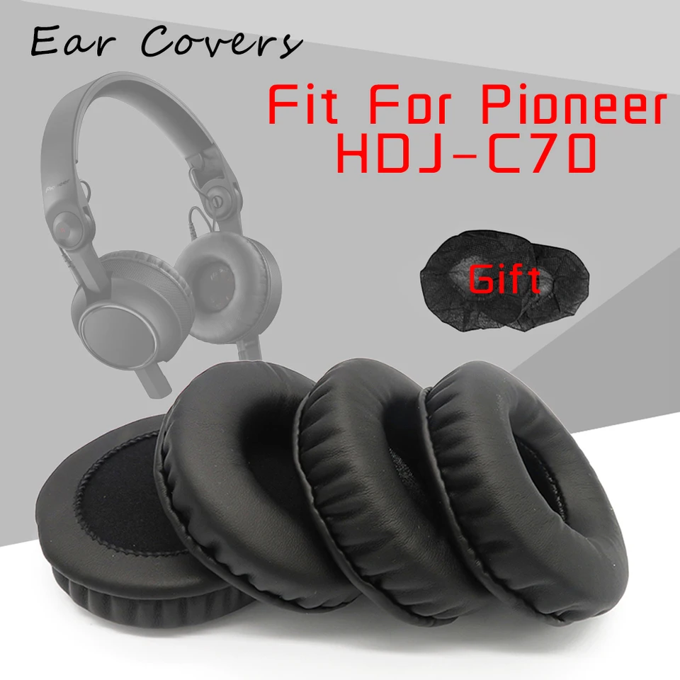 パイオニア用HDJ-C70 hdj C70ヘッドホンイヤーパッド交換用