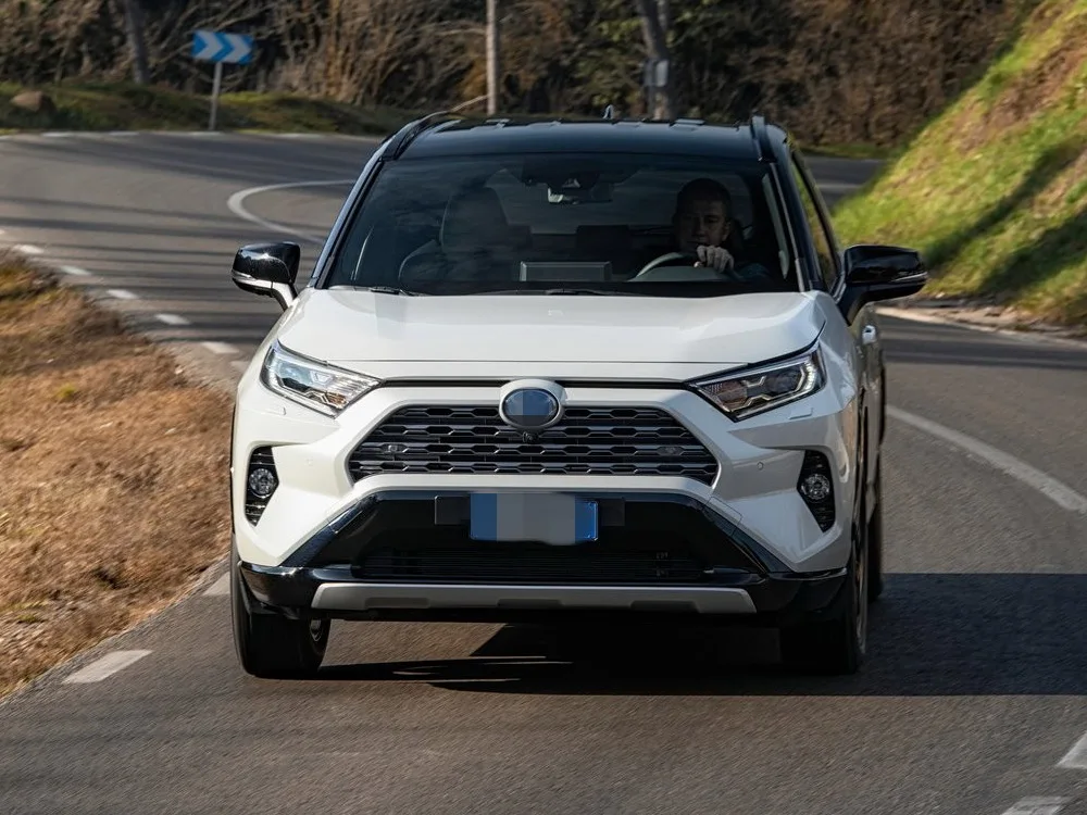 July King светодиодный дневные ходовые огни чехол для Toyota RAV4+, светодиодный передний бампер DRL+ Ice Blue Night DRL+ желтые поворотники