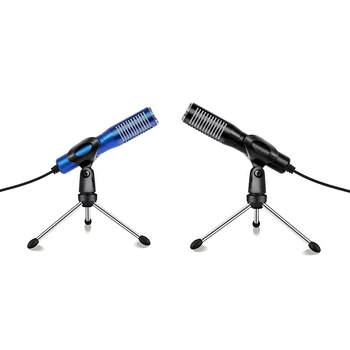 

Driver-Free USB Microphone Game Condenser Microphone with Stand for Gaming Conference Computer YouTube